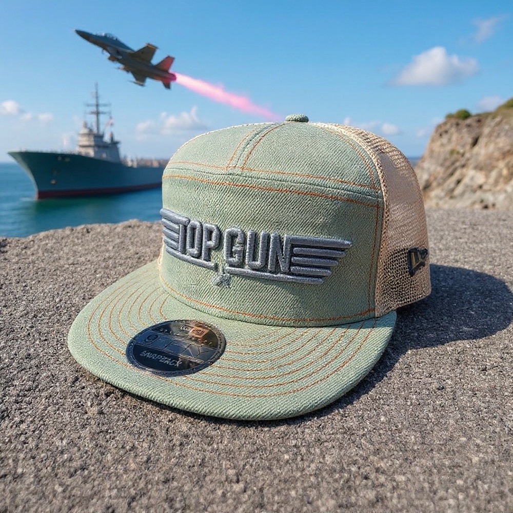 New Era Top Gun Maverick 9FIFTY Snapback Hat Trucker Cap Movie‎ Promo
NWT